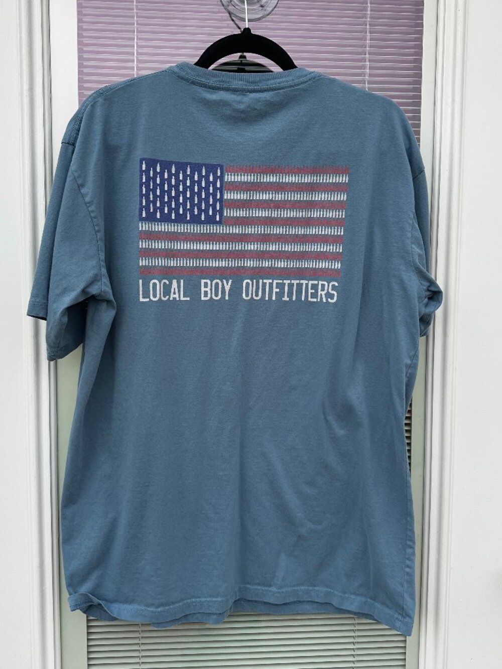 Local Boy Outfitters Mens Large Patriotic American Flag Tee